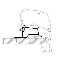 Thule Rapido Serie Compact Adapter 350