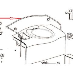 Thetford C400 Afwerkbies Cassette Toilet