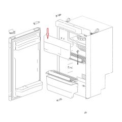 Thetford Diepvriesdeur N4080