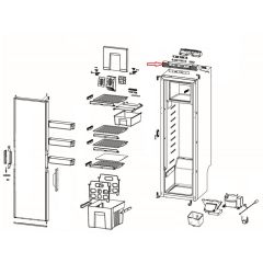 Thetford Console Bedieningspaneel T2152