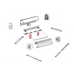 Thule torsion assy 2000 L+R 55230400
