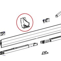 Thule Gliding Angle Lead Rail 8000