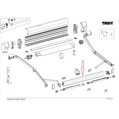 Thule Lead Rail 8000 5.00
