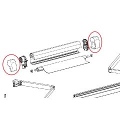Thule Eindkap LH+RH 5102