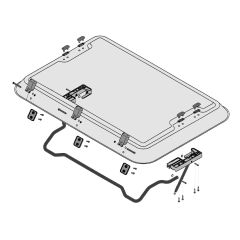 Dometic Heki 2 Glaskoepel