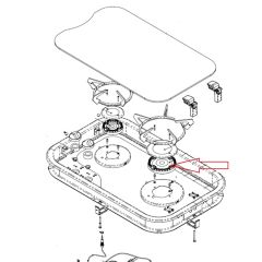 Thetford Hob 165 Vlamverdeler