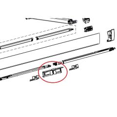 Thule Central Clamp Support Arm 5200
