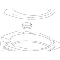 Thetford SPP waterfill cap Qube 145/ 165