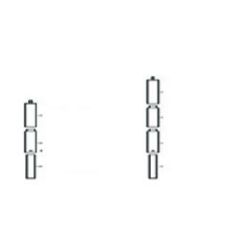 Campking luifelstokkenset Sunsation 22 mm Prem.