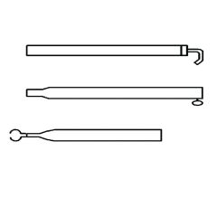 Campking Extra dakligger 22/19mm 170-250cm Basic