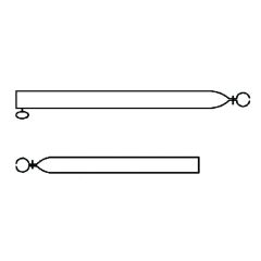 Campking Verandastang 22/19mm 120-200cm Basic
