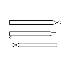 Campking Verandastang 25/22mm 120-200 cm Aluminum