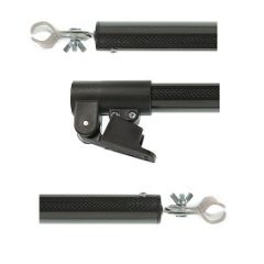 Campking Verandastang 28/25mm 170-260cm CFRP