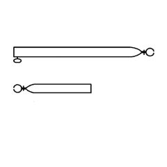 Campking Spanstok 22/19mm 50-70cm Basic